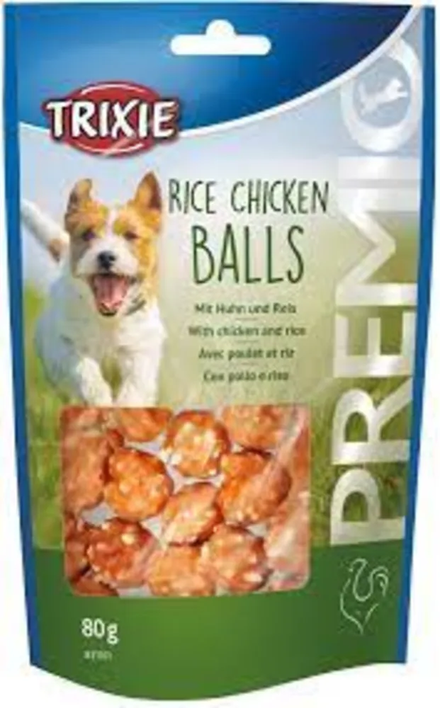 غذای تشویقی سگ تریکسی مدل Rice Chicken Balls